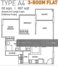 Blk 520C Centrale 8 At Tampines (Tampines), HDB 3 Rooms #245232761